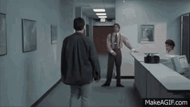 Officespace Walking GIF