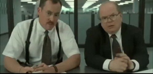 Officespace Whatdoyoudohere GIF