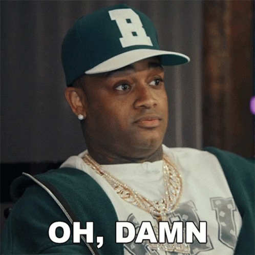 Oh Damn Reginald Sergile GIF