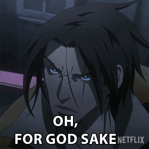 Oh For God Sake Trevor Belmont GIF