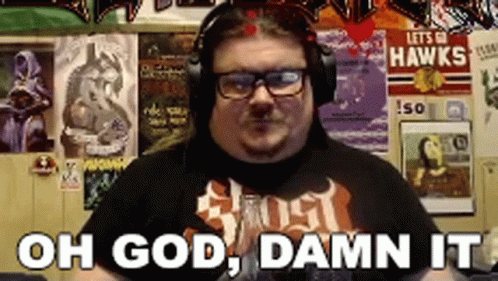 Oh God Damn It Celticcorpse GIF