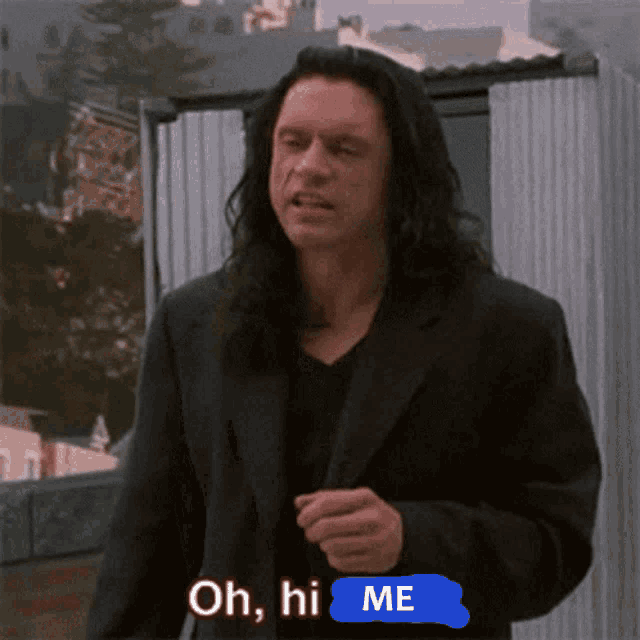 Oh Hi Mark Oh Hi Me GIF