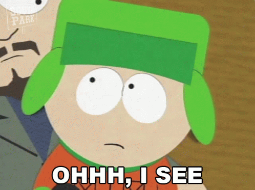 Oh I See Kyle Broflovski GIF