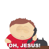 Oh Jesus Eric Cartman Sticker