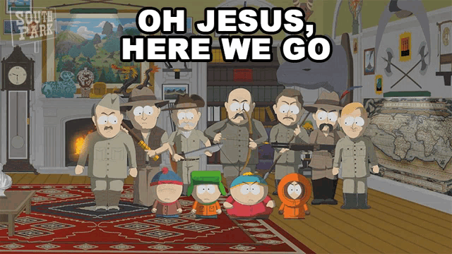Oh Jesus Stan Marsh GIF