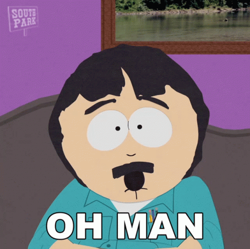 Oh Man Randy Marsh GIF
