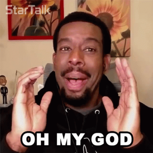 Oh My God Chuck Nice GIF