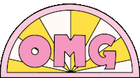 Oh My God Omg Sticker
