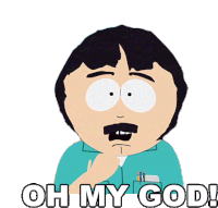 Oh My God Randy Marsh Sticker