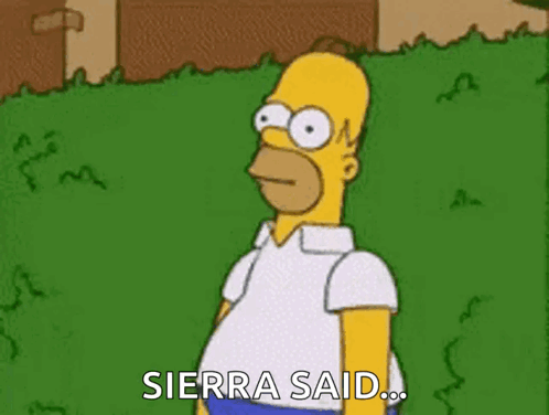 Oh No Homer GIF
