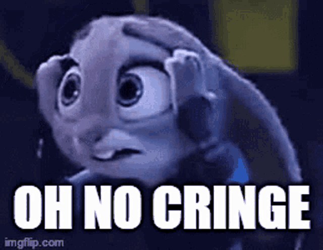 Oh No Oh No Cringe GIF