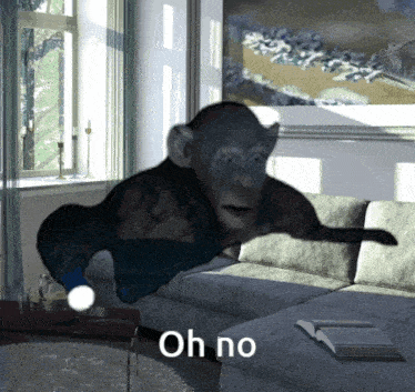 Oh No Planet Of The Apes GIF