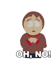 Oh No Sharon Marsh Sticker