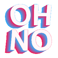 Oh No Uh Oh Sticker