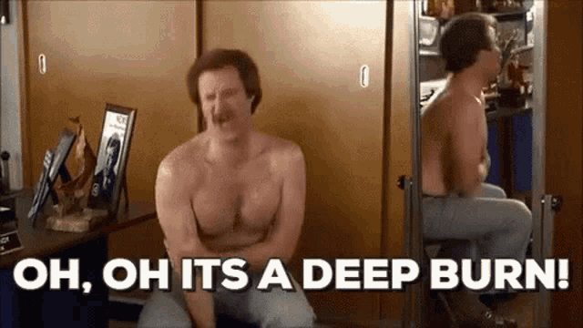 Oh Oh Feel The Burn GIF