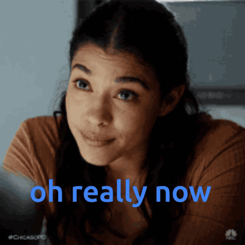 Oh Really Now GIF