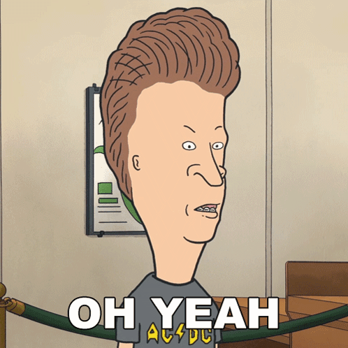 Oh Yeah Butt-head GIF
