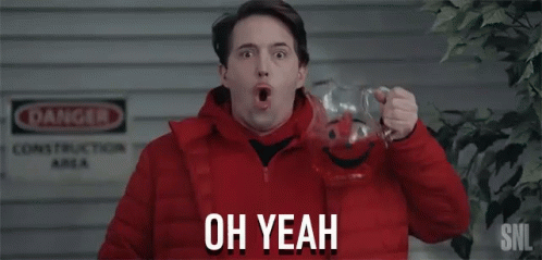Oh Yeah Kool Aid Man GIF. This 498 x 239 animated GIF is part of our kool aid man oh yeah collection. Related themes include kool aid man, oh yeah. Created…