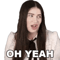 Oh Yeah Marissa Rachel Sticker