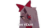 Oh Yeah Vaggie Sticker