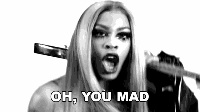 Oh You Mad Rico Nasty GIF