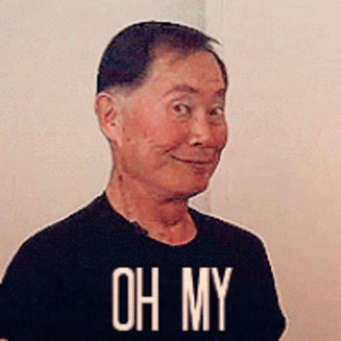 Ohmy Georgetakai GIF. This 498 x 498 animated GIF is part of our george takei oh my collection. Related themes include star. Created by chiggidy. View the…
