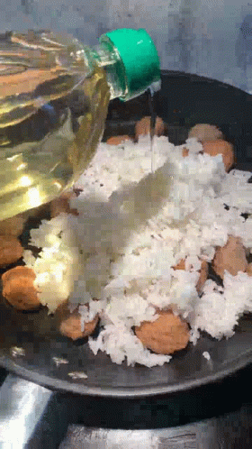 Oil Rice GIF