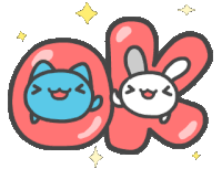 Ok Bug Cat Sticker