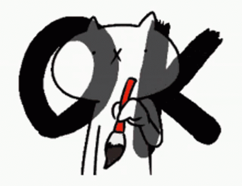 Ok Cat GIF
