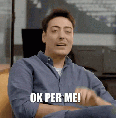 Ok Per Me Ok For Me GIF