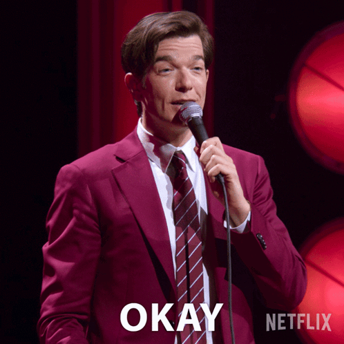 Okay John Mulaney GIF
