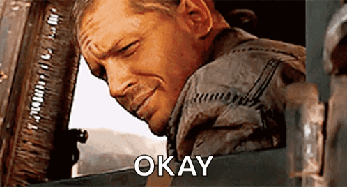 Okay GIF. This 498 x 268 animated GIF is part of our mad max mediocre collection. Related themes include okay. Created by eugenew288. View the original…