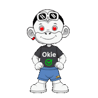 Okie Okay Sticker