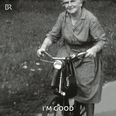 Old Lady GIF. This 400 x 400 animated GIF is part of our frau blucher collection. Created by Beyondwords. View the original animation, share it, or browse…
