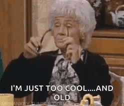 Old Lady Sunglasses GIF