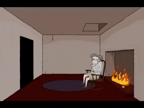 Old Lady Toast GIF