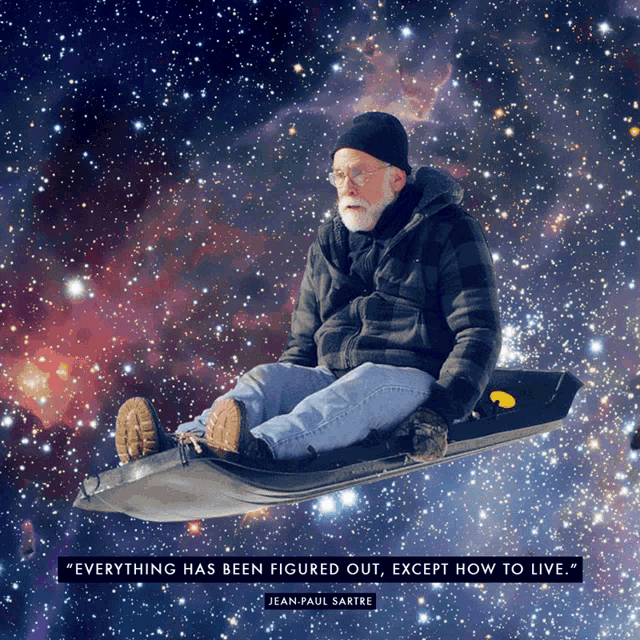 Old Man Space GIF