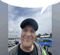 Old Man Speech Bubble Sticker