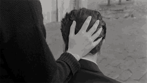 Old Movies Brushing Hair GIF