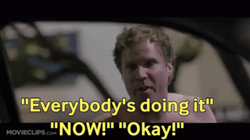 Old School Streaking GIF
