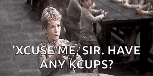 Oliver Twist Reaction GIF. This 498 x 249 animated GIF is part of our oliver twist please sir collection. Related themes include food, hungry, love. Created…