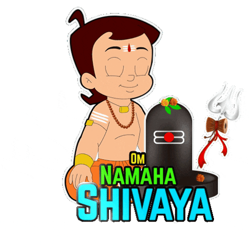 Om Namaha Shivaya Chhota Bheem GIF