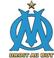 Om Olympique De Marseille Sticker