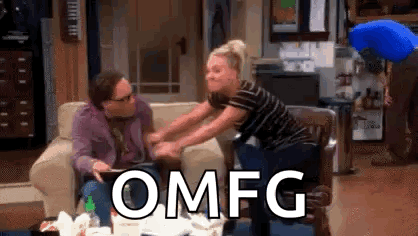 Omfg Leonard And Penny GIF