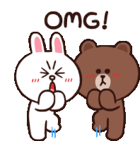 Omg Afraid Sticker