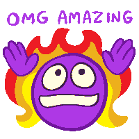 Omg Amazing So Amazing Sticker