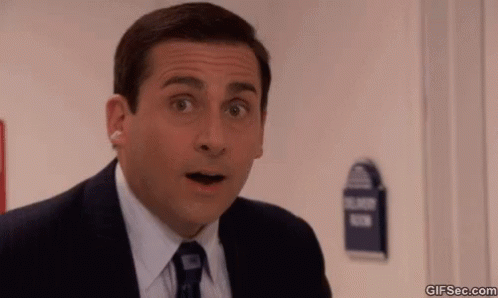 Omg Michael Scott GIF. This 498 x 298 animated GIF is part of our the office its happening collection. Related themes include michael scott, the office…
