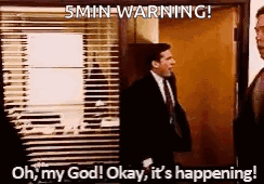 Omg Ok GIF. This 244 x 170 animated GIF is part of our the office its happening collection. Related themes include ok, the office. Created by JennBrown…
