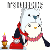 Omg Penguin Sticker