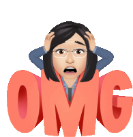Omg Really Omg Omg Omg Sticker